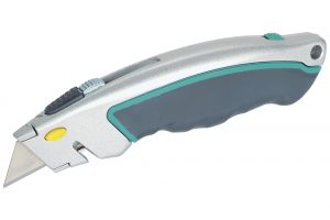 Wolfcraft Wolfcraft Profesionální nůž zatahovací, zásobník na 5 břitů 4131000