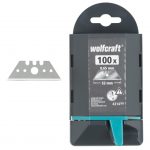 Wolfcraft Wolfcraft 100 x profesionální trapézové čepele 4314000
