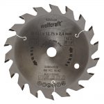 Wolfcraft Wolfcraft pilový kotouč středně hrubé řezy ø140x12,75 Z18 6358000