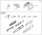 Wolfcraft Náhradní díl Příslušenství vaku VLC 800, 6939 pro Wolfcraft řezačka vinylu a laminátu VLC 800 6939000