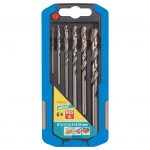 Wolfcraft Wolfcraft Sada 6ks HSS vrtáky do kovu broušené s kruhovou stopkou ø2-8mm 7101000