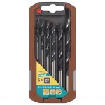 Wolfcraft Wolfcraft Sada 6ks spirálový vrtáky do dřeva CV ø3-10mm 7108000