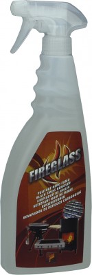 Čistící prostředek pro sklo a keramiku krbů Faren FIREGLASS 750 ml s rozprašovačem