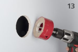 Sada pomůcek pro zvětšování otvorů Ø 35 – 51 / 46 – 62 / 54 – 70 mm 5953000 - Image 17