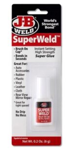 J-B WELD 33106 vteřinové lepidlo s nanášecím kartáčkem SuperWeld Brush-On ( 6g )