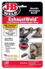 J-B WELD 38572 opravná sada ExhaustWeld pro výfuky s odolností do 595°C ( 5x183cm )